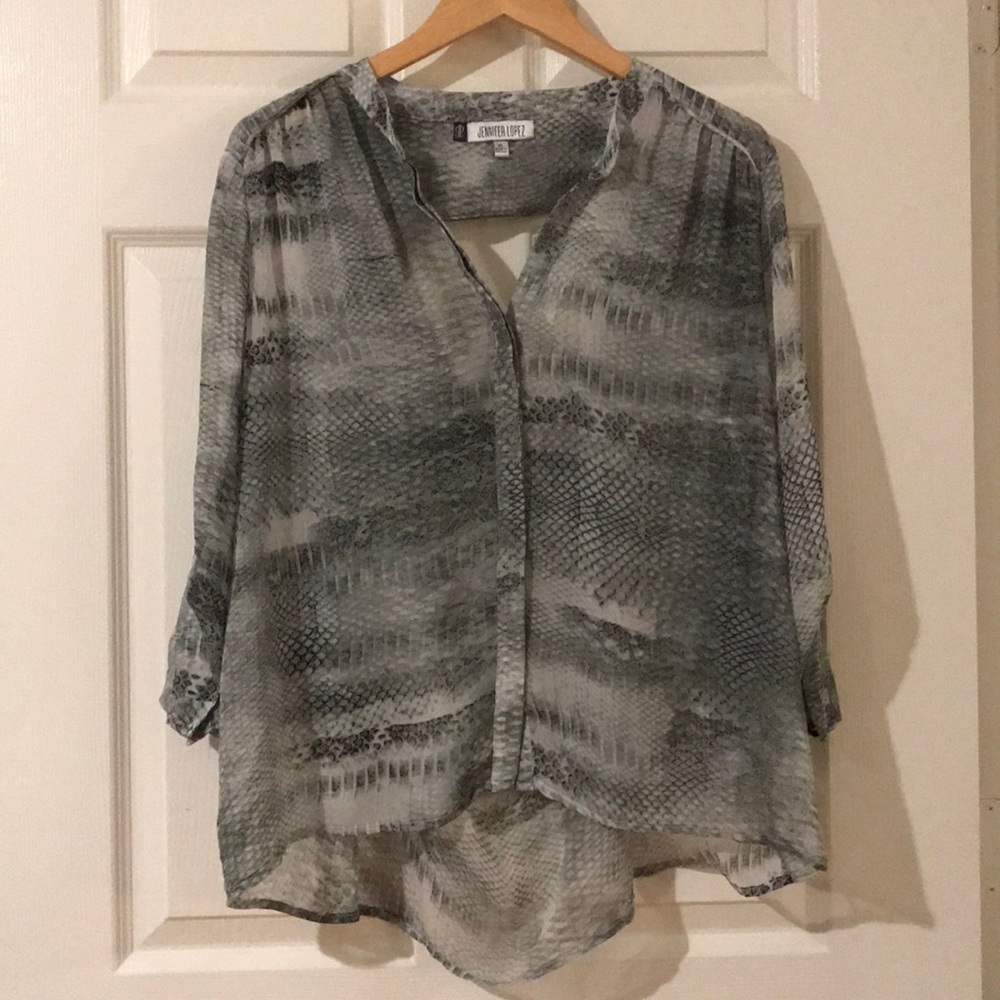Sheer Jennifer Lopez Blouse